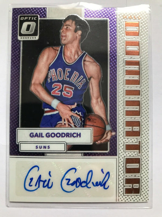 Gail Goodrich 2017-18 - NBA Panini Donruss Hall Dominator Basketball Card