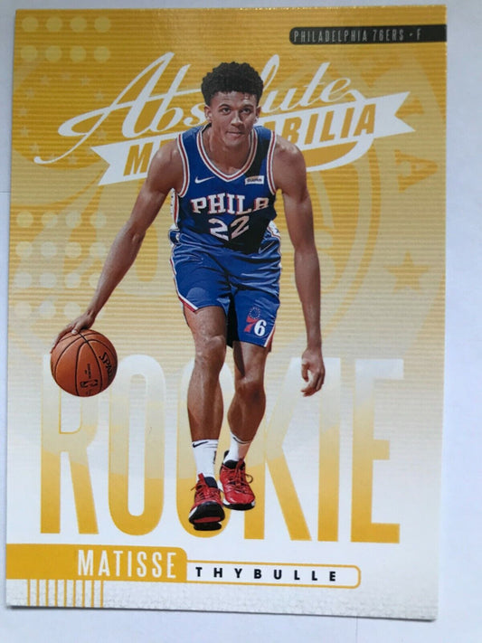 Matisse Thybulle #22 2019-20 - NBA Panini Absolute Memorabilia Basketball Card