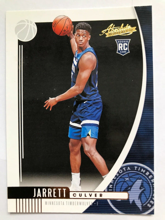 Jarrett Culver #62 2019-20 - NBA Panini Absolute Memorabilia Basketball Card
