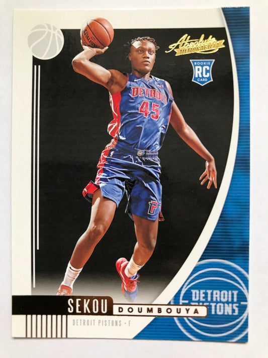 Sekou Doumbouya #63 2019-20 - NBA Panini Absolute Memorabilia Basketball Card