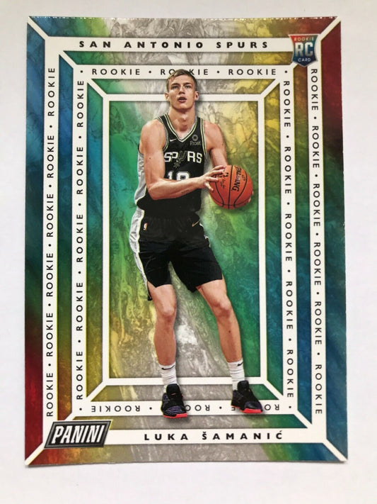 Luka Samanic #69 2019-20 NBA Panini Player of the Day Rookie Basketball Card