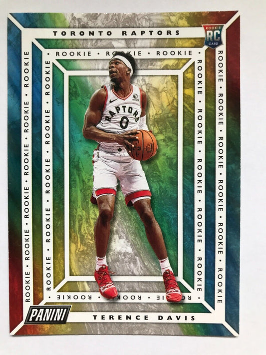 Terence Davis #65 2019-20 NBA Panini Player of the Day Rookie Basketball Card