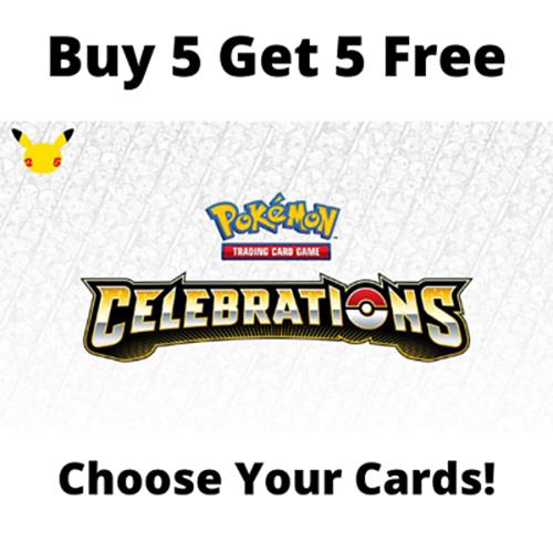 Pokémon Celebrations 25th Anniversary Set Choose Your Cards!