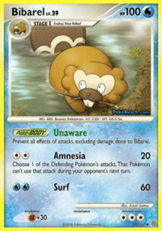 Bibarel - 32/100 - Uncommon - Reverse Holo Stormfront VLP