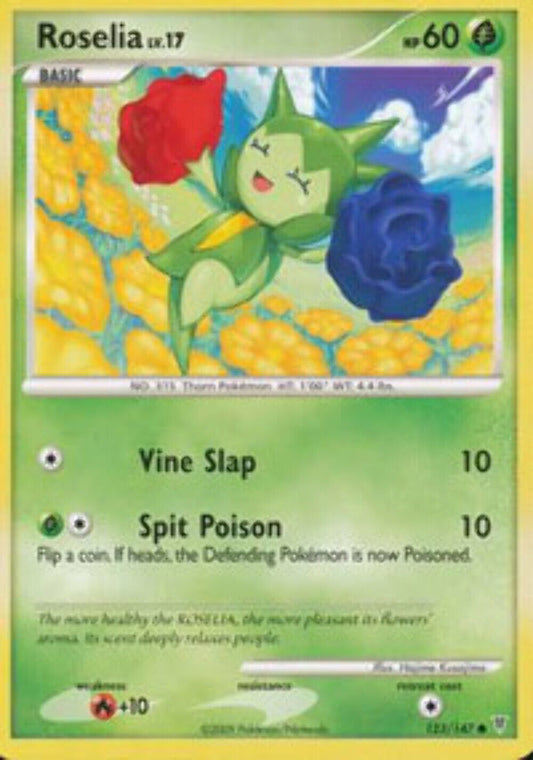 Roselia - 123/147 - Common - Pokemon Supreme Victors