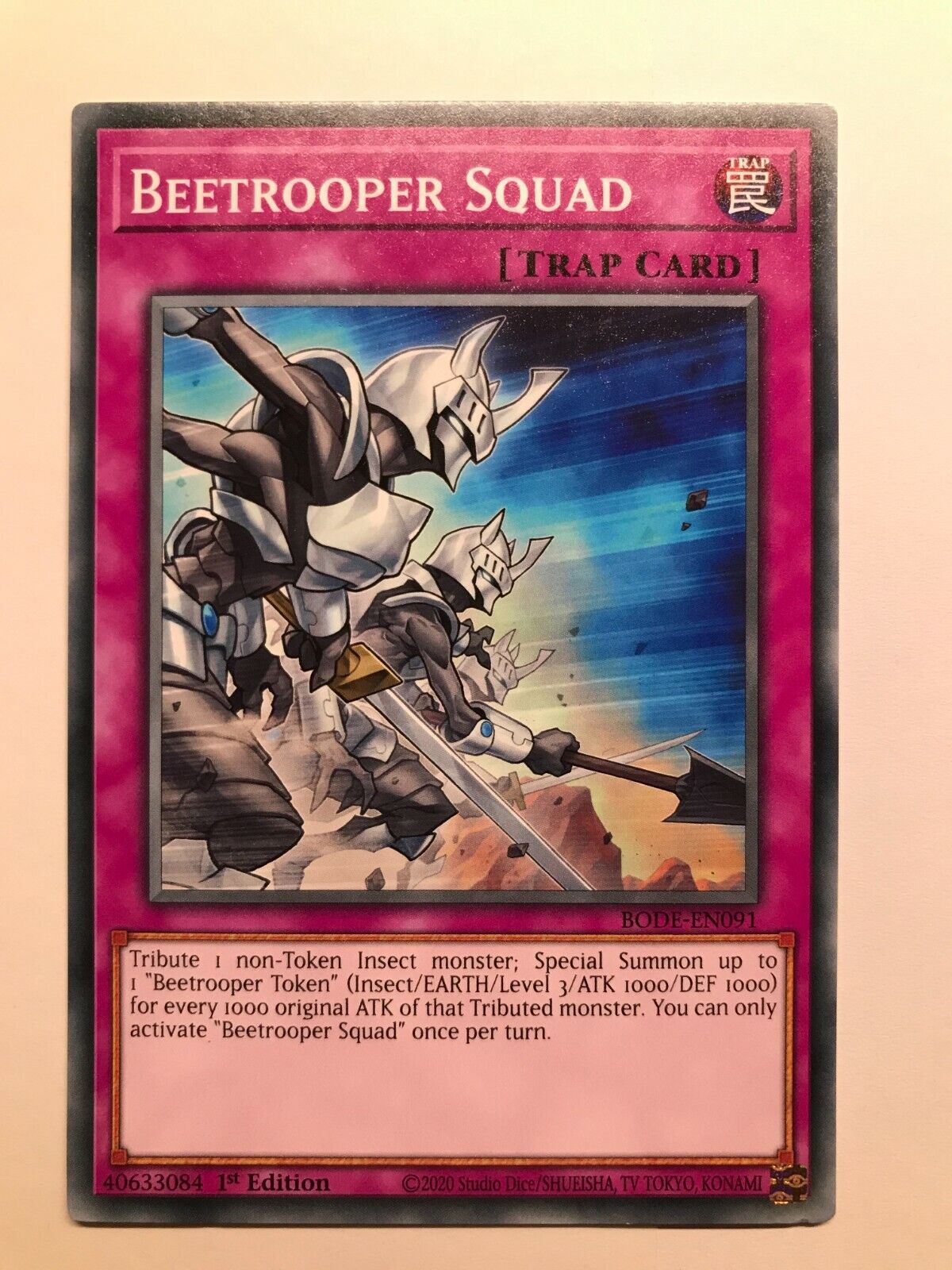 Beetrooper Squad - BODE-EN091 - Common - 1st Edition - YuGiOh
