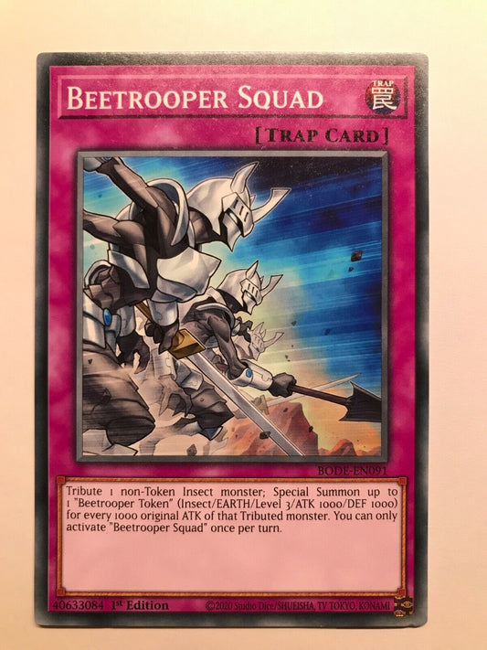Beetrooper Squad - BODE-EN091 - Common - 1st Edition - YuGiOh