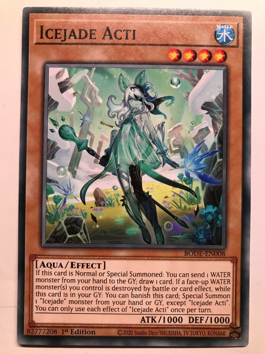 Icejade Acti - BODE-EN008 - Common - 1st Edition - YuGiOh