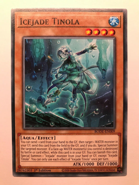 Icejade Tinola - BODE-EN009 - Common - 1st Edition - YuGiOh