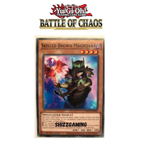 Skilled Brown Magician - BACH-EN024 - Common - 1st Edition- YuGiOh