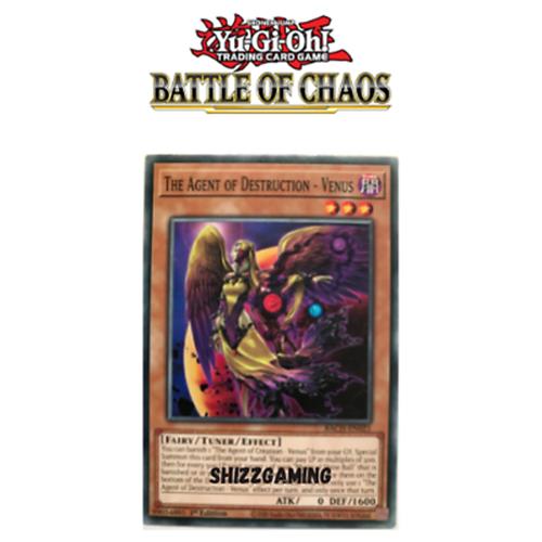 The Agent Of Destruction - Venus - BACH-EN021 - Common - 1st Edition- YuGiOh
