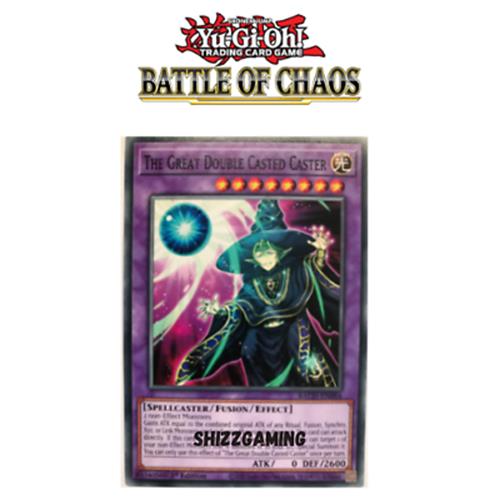 The Great Double Casted Caster - BACH-EN084 - Common - 1st Edition- YuGiOh