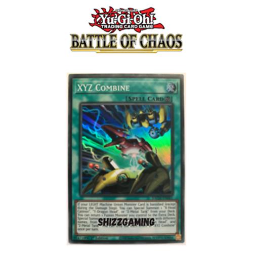 XYZ Combine - BACH-EN061 - Super Rare - 1st Edition- YuGiOh