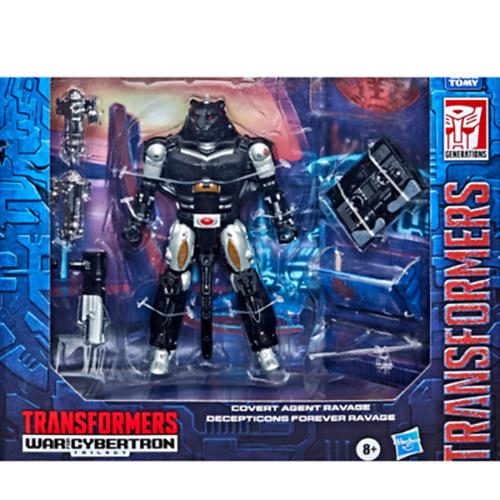 Transformers War For Cybertron Covert Agent Ravage Decepticons Forever Figure