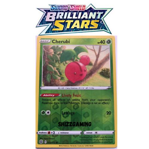 Cherubi 012/172 - Common Reverse Holo - Pokémon Cards Brilliant Stars