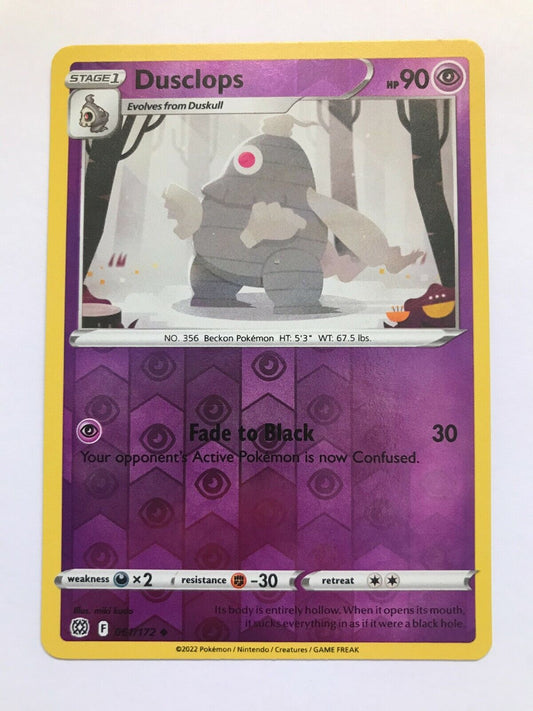Dusclops 061/172 - Uncommon Reverse Holo - Pokémon Cards Brilliant Stars
