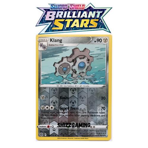Klang 103/172 - Uncommon Reverse Holo - Pokémon Cards Brilliant Stars