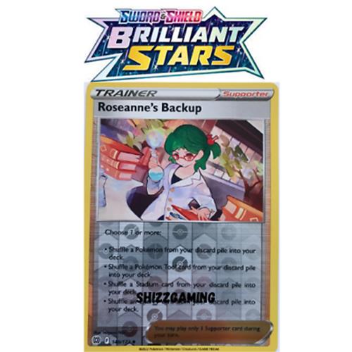 Roseanne's Backup 148/172 Uncommon Reverse Holo - Pokémon Cards Brilliant Stars