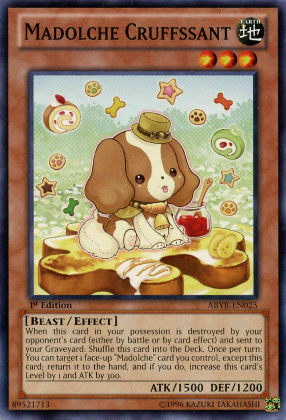 Madolche Cruffssant - ABYR-EN025 - Common - 1st Edition - YuGiOh
