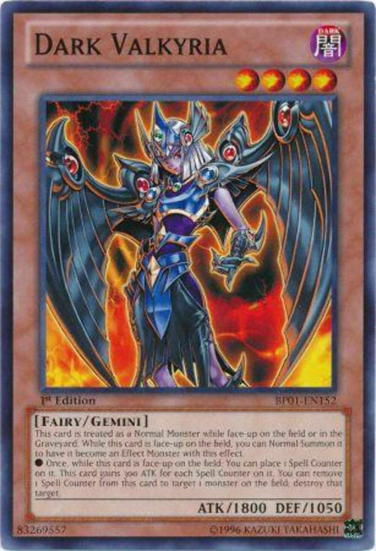 Dark Valkyria - BP01-EN152 - Starfoil Common - 1st Edition