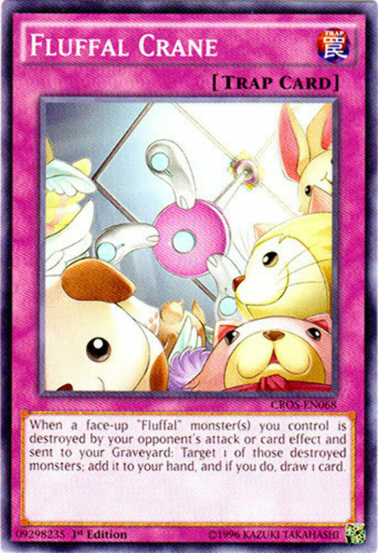 Fluffal Crane - CROS-EN068 - Common - 1st Edition - YuGiOh