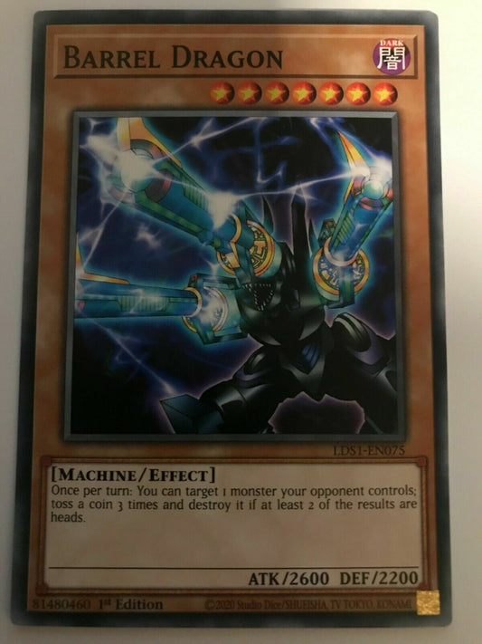 Barrel Dragon - LDS1-EN075 - Common - 1st Edition - YuGiOh