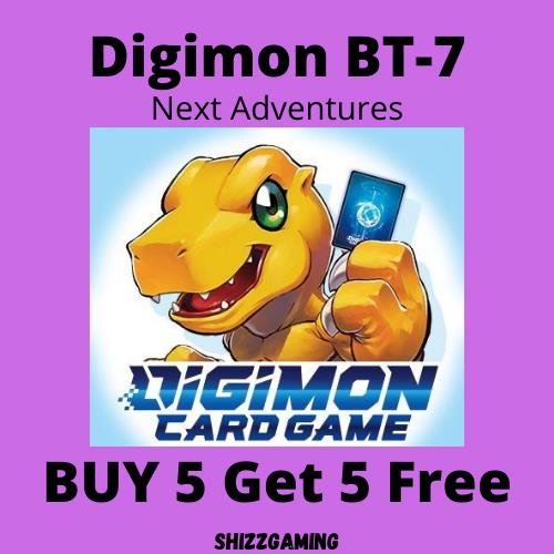 Digimon Card Game - BT7 Next Adventures - Choose Your Cards!