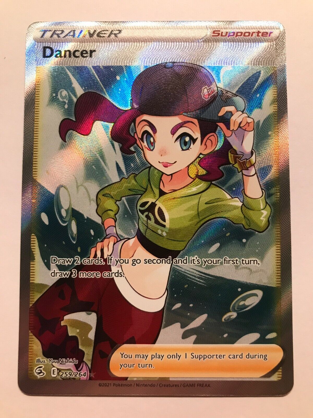 Dancer 259/264 - Full Art Rare - Sword & Shield: Fusion Strike