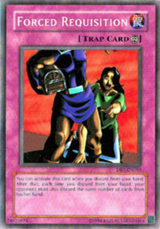 Forced Requisition - DB1-EN080 - Common - Unlimited Edition - YuGiOh LP