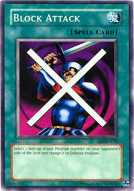 Block Attack - DB2-EN078 - Common - Unlimited Edition - YuGiOh