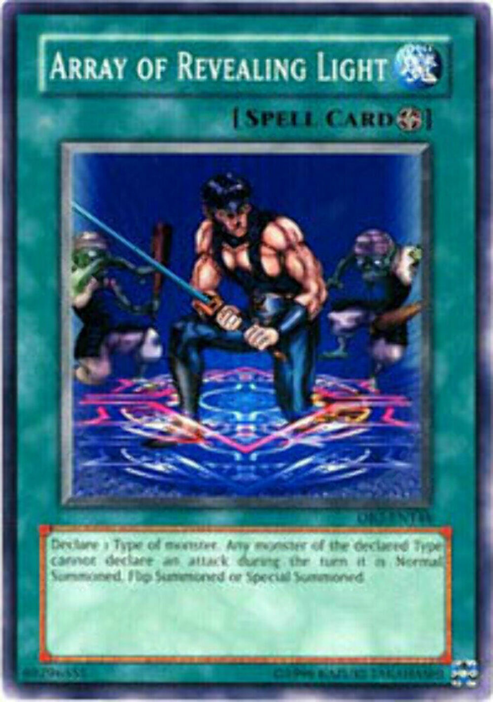 Array of Revealing Light - DB2-EN148 - Common - Unlimited Edition - YuGiOh LP
