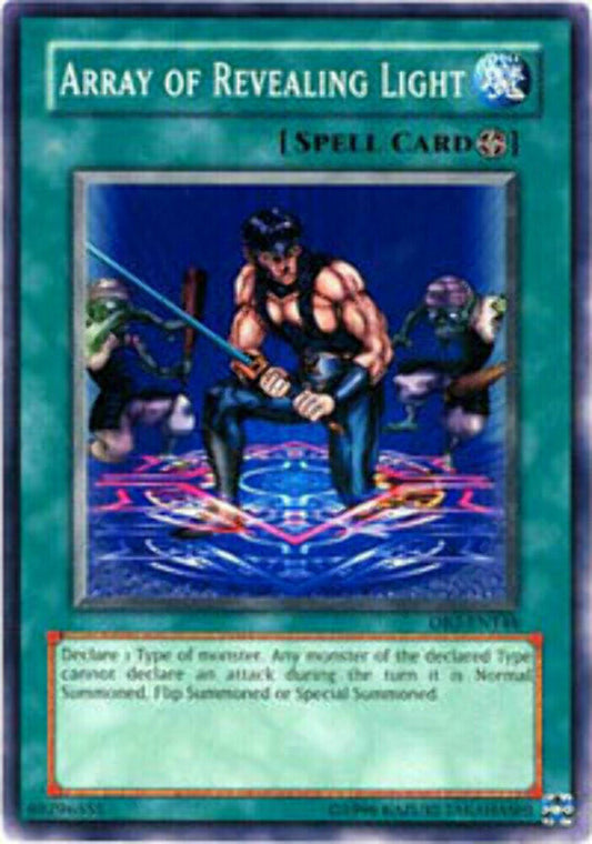 Array of Revealing Light - DB2-EN148 - Common - Unlimited Edition - YuGiOh LP