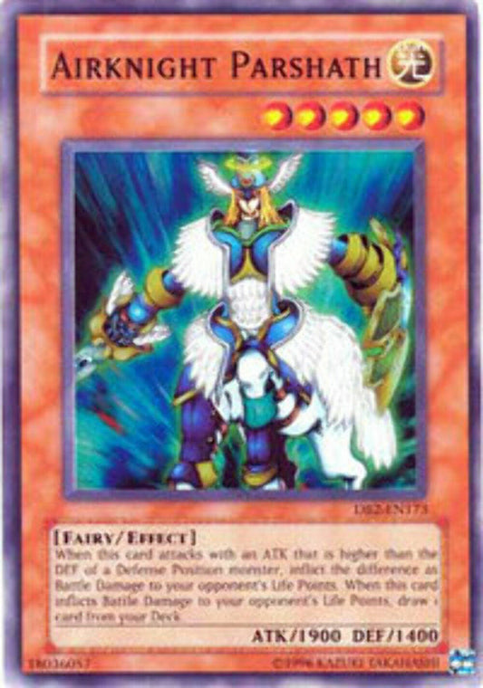 Airknight Parshath - DB2-EN173 - Super Rare - Unlimited Edition - YuGiOh