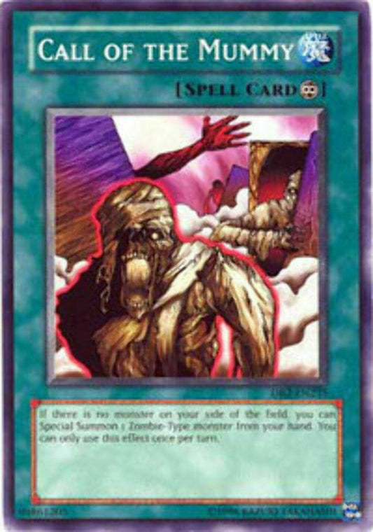 Call of the Mummy - DB2-EN235 - Common - Unlimited Edition - YuGiOh
