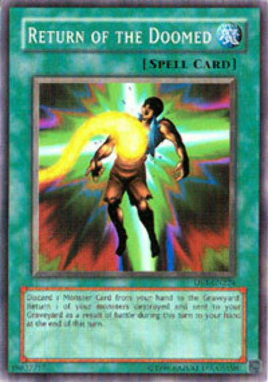 Return of the Doomed - DB1-EN224 - Common - Unlimited Edition - YuGiOh LP