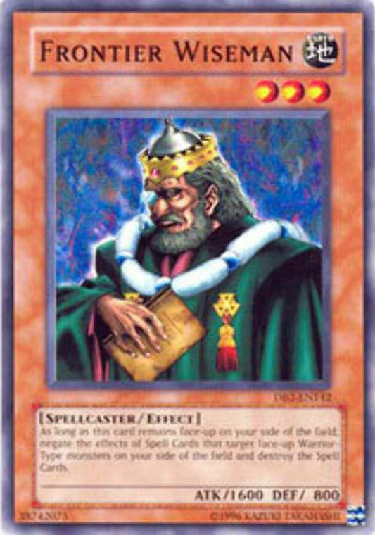 Frontier Wiseman - DB2-EN142 - Common - Unlimited Edition - YuGiOh