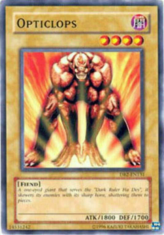 Opticlops - DB2-EN131 - Common - Unlimited Edition - YuGiOh