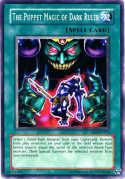 The Puppet Magic of Dark Ruler - DB2-EN134 - Common - Unlimited Edition - YuGiOh