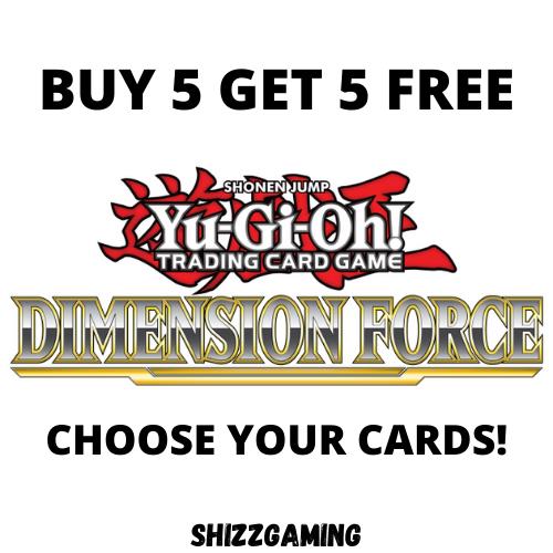 YuGiOh TCG - Dimension Force - DIFO - Choose Your Cards!