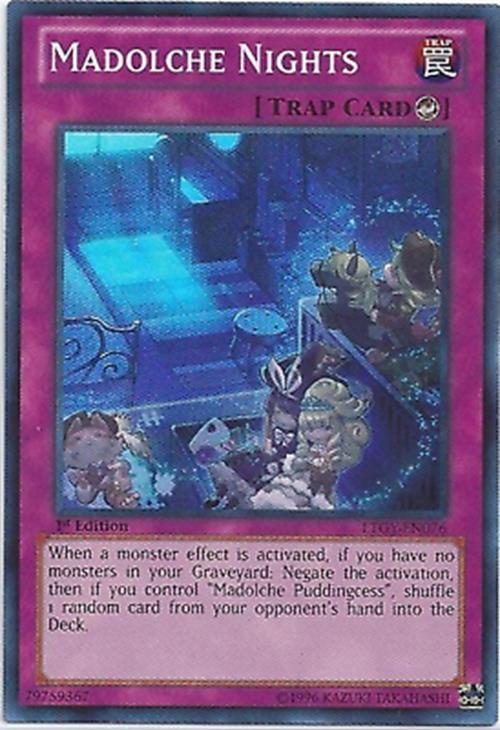 Madolche Nights - LTGY-EN076 - Super Rare - 1st Edition - YuGiOh VLP