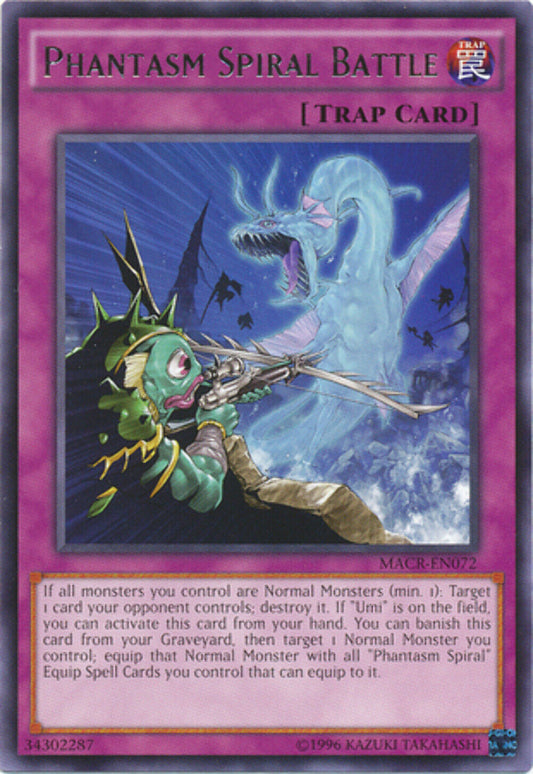 Phantasm Spiral Battle - MACR-EN072 - Rare - 1st Edition - YuGiOh