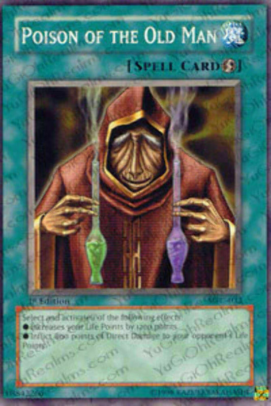 Poison of the Old Man - MFC-033 - Common - Unlimited Edition - YuGiOh
