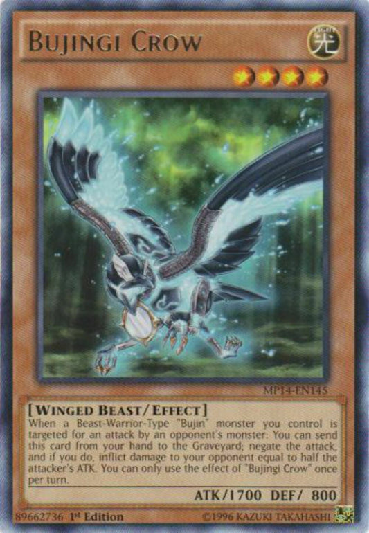 Bujingi Crow - MP14-EN145 - Rare - 1st Edition - YuGiOh