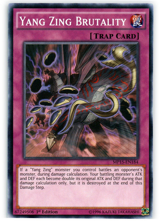 Yang Zing Brutality - MP15-EN184 - Common - 1st Edition