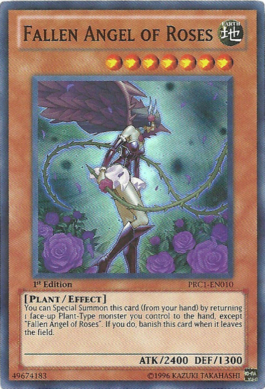 Fallen Angel of Roses - PRC1-EN010 - Super Rare - 1st Edition - YuGiOh