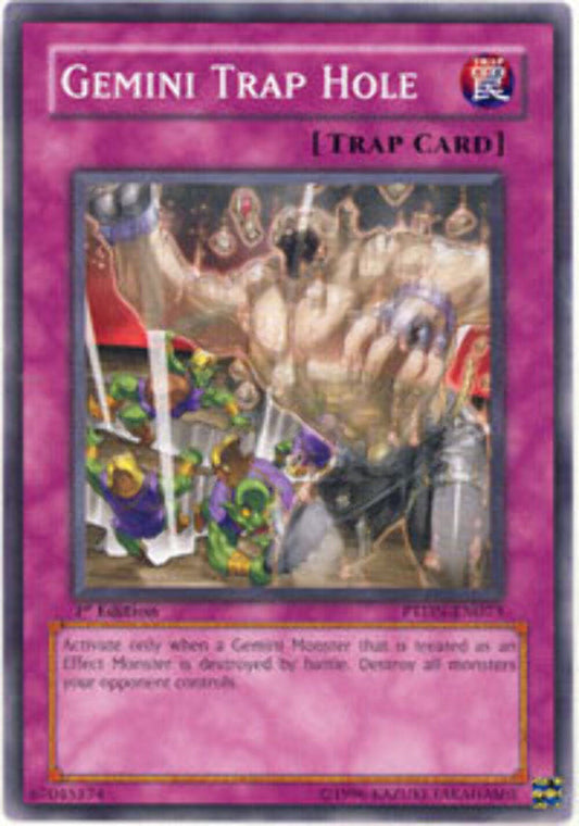 Gemini Trap Hole - PTDN-EN073 - Common - 1st Edition - YuGiOh