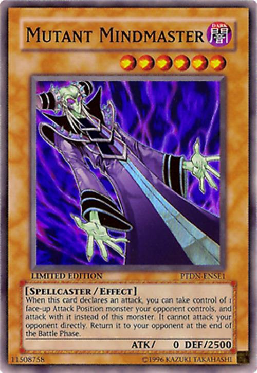Mutant Mindmaster - PTDN-ENSE1 - Super Rare - Limited Edition - LP/HP