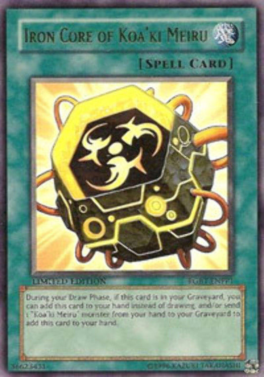Iron Core of Koa'ki Meiru - RGBT-ENPP1 - Ultra Rare - 1st Edition - YuGiOh