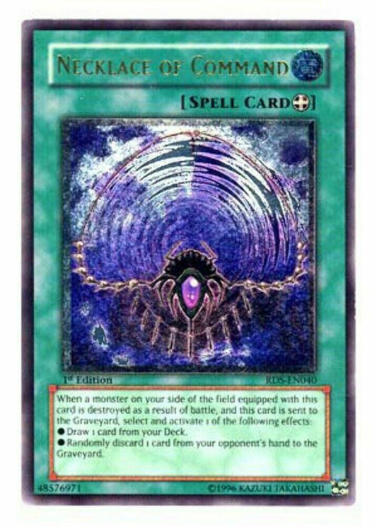 Necklace of Command - RDS-EN040 - Ultimate Rare - 1st Edition - YuGiOh
