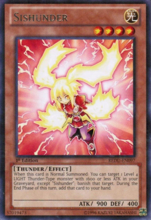 Sishunder - REDU-EN097 - Rare - Unlimited Edition - YuGiOh